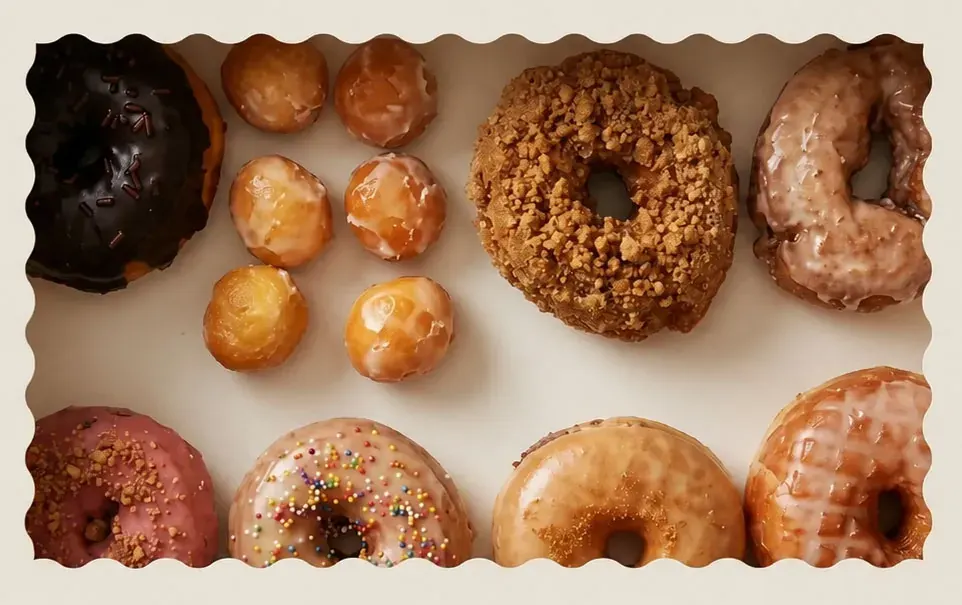 Fresh donuts at Amarith Farmhouse
